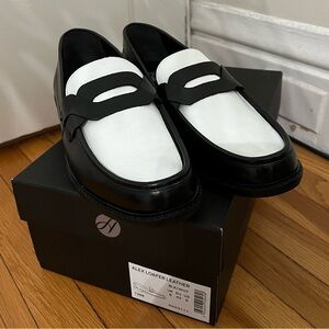 Brand New: H By Hudson Exclusive Alex Two-Tone Loafers